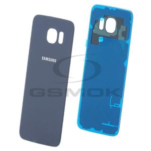 Akumulátor fedél SAMSUNG G920 GALAXY S6 fekete GH82-09548A GH82-09549A GH82-09825A GH82-09706A Eredeti szervízcsomag