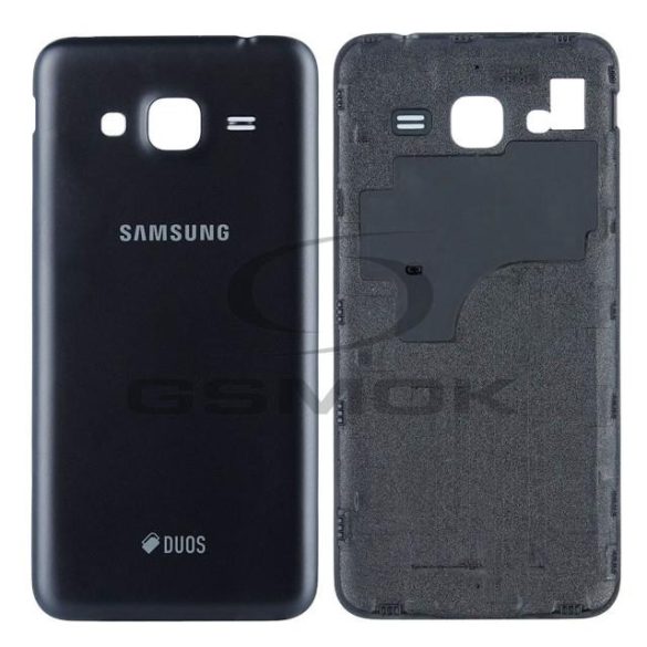 Akkumulátor ház Samsung J320 Galaxy J3 2016 Duos fekete GH98-38690C Eredeti szervizcsomag