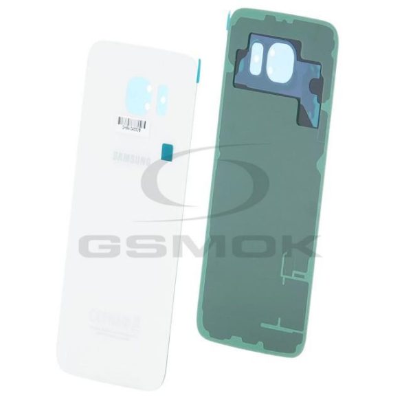 Akumulátor fedél SAMSUNG G920 GALAXY S6 FEHÉR GH82-09548B GH82-09549B GH82-09825B Eredeti szervízcsomag