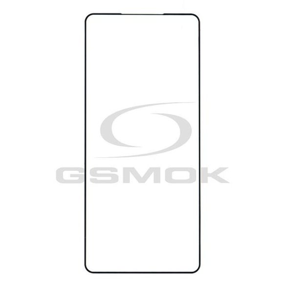 SAMSUNG G780 G781 GALAXY S20FE - edzett üveg tempered glass 0,3 mm fekete 5D tok BARÁT üvegfólia