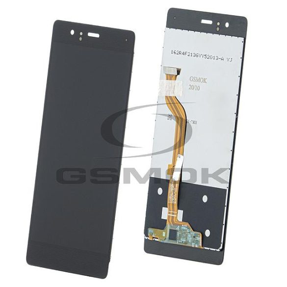 LCD + Érintőpanel teljes HUAWEI P9 EVA-L09 EVA-L19 fekete NO LOGO