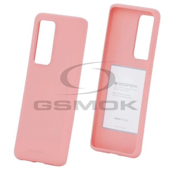 Mercury Soft Feeling Jelly Tok Huawei P40 Pro Pink Telefontok