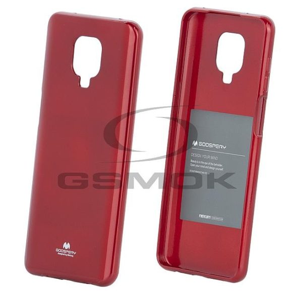 Mercury Color Pearl Jelly Xiaomi Redmi Note 9 Pro / Note 9s Piros Telefontok