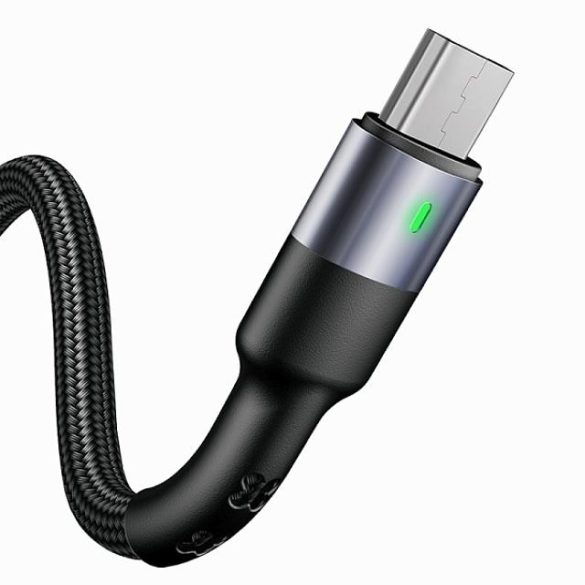 Kábel Micro USB Usb 2a 1m Usams U26 Sj312mc01 Sj312usb01 Usa-Sj312 Fekete