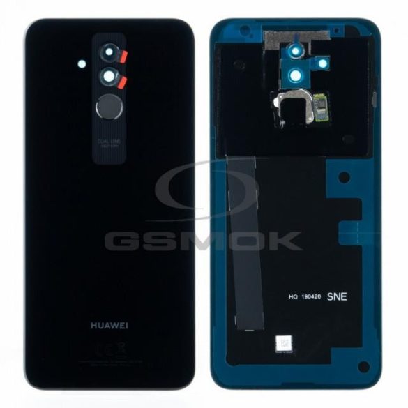 Akumulátor fedél HUAWEI MATE 20 LITE fekete 02352DKP Eredeti szervízcsomag