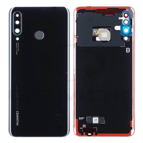 Akumulátor Fedél Huawei P30 Lite 48Mpix Mar-Lx1A Fekete 02352Rpv Eredeti Szervizcsomag