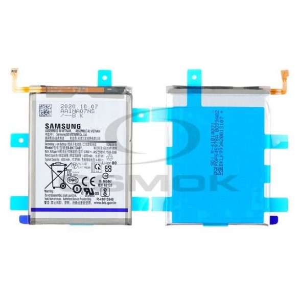 AKKUMULÁTOR SAMSUNG N770 Galaxy Note 10 LITE EB-BN770ABY GH82-22054A 4500mAh eredeti