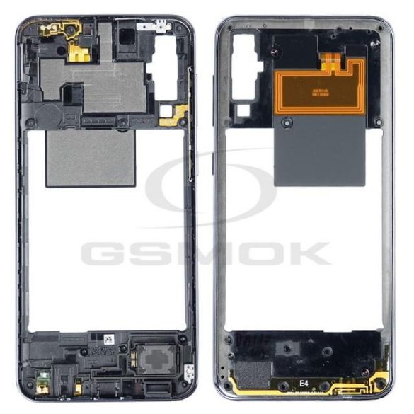 Közép fedél SAMSUNG A505 GALAXY A50 fekete GH97-23209A Eredeti szervízcsomag