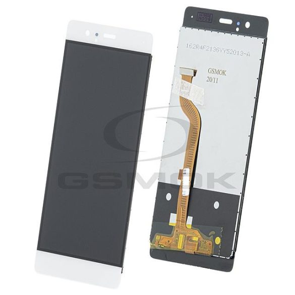 LCD + Touch Pad Teljes Huawei P9 Eva-L09, Eva-L19 fehér No Logo