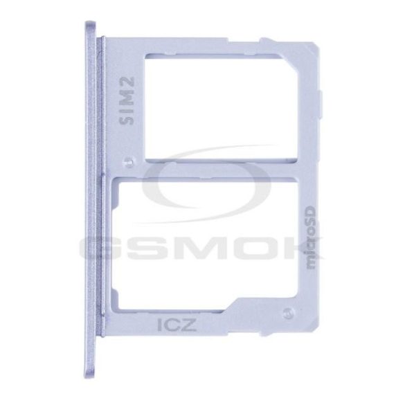 SIM-kártya és a memóriakártya-tartót SAMSUNG J600 GALAXY J6 2018 LAVENDER GH63-15696B [EREDETI]