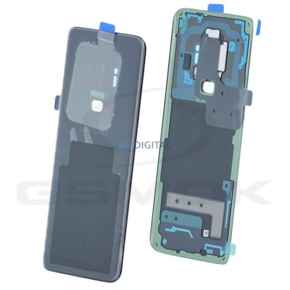 Akkumulátor Fedél Ház Samsung G965 Galaxy S9 Plus Fekete Gh82-15652A Eredeti Szervizcsomag