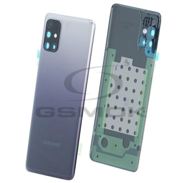 Akkumulátor ház Samsung M317 Galaxy M31s fekete Gh82-23284a Eredeti szervizcsomag