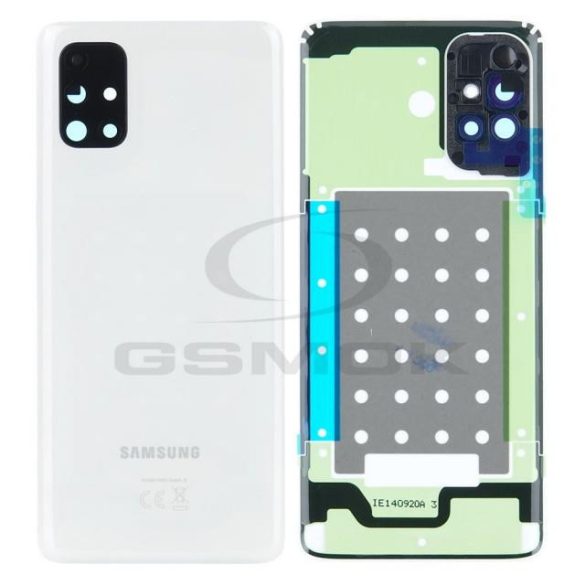 Akumulátor fedél SAMSUNG M515 GALAXY M51 FEHÉR GH82-23415B Eredeti szervízcsomag