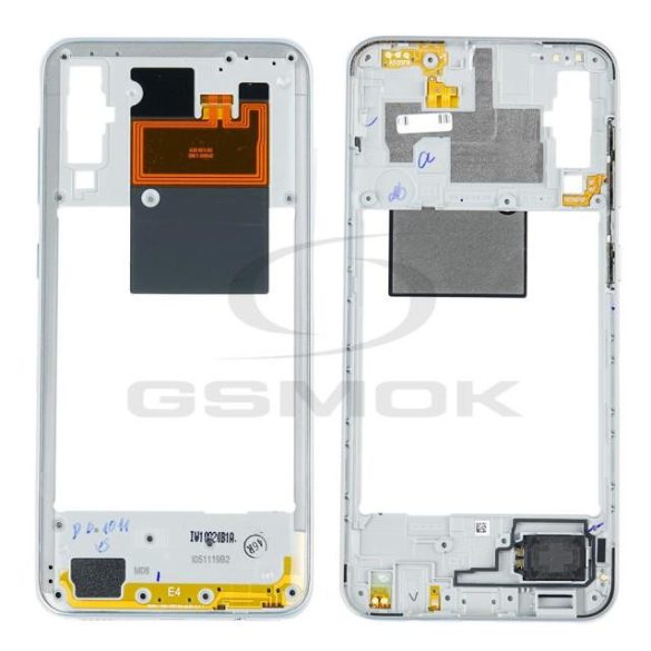 Közép fedél SAMSUNG A505 GALAXY A50 FEHÉR GH97-23209B, GH97-22993B Eredeti szervízcsomag