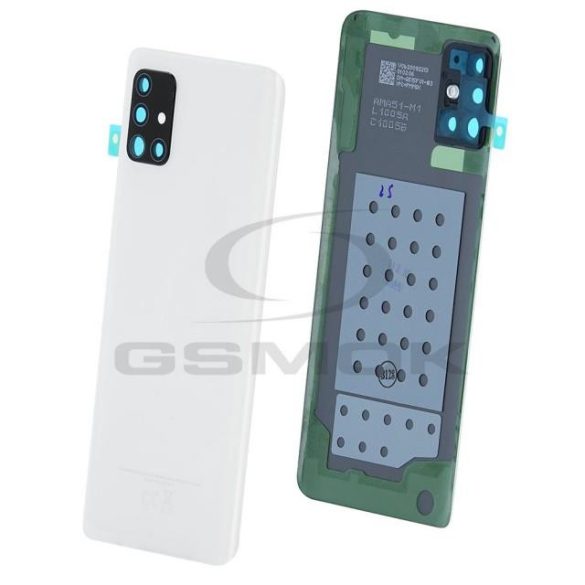 Akkumulátor ház Samsung A515 Galaxy A51 fehér GH82-21653A Eredeti szervizcsomag