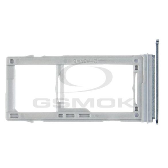 SIM-kártya és a memóriakártya-tartót SAMSUNG G960 GALAXY S9 szürke GH98-42638C [EREDETI]