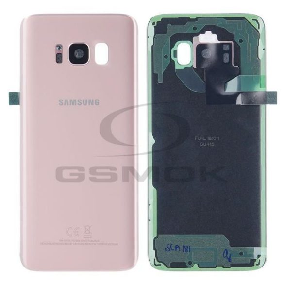 Akumulátor fedél SAMSUNG G950 GALAXY S8 PINK GH82-13962E GH97-20219E Eredeti szervízcsomag