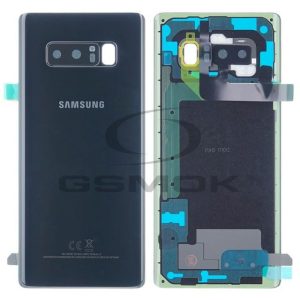 Akkumulátor ház Samsung N950 Galaxy Note 8 fekete Gh82-14979a Eredeti szervizcsomag