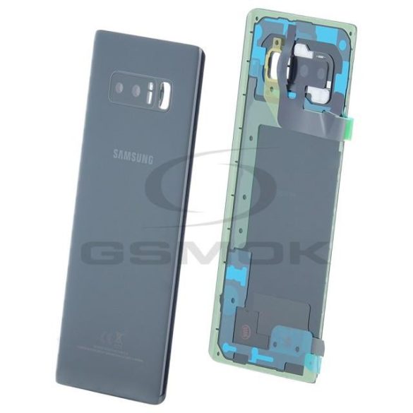 Akkumulátor ház Samsung N950 Galaxy Note 8 fekete Gh82-14979a Eredeti szervizcsomag