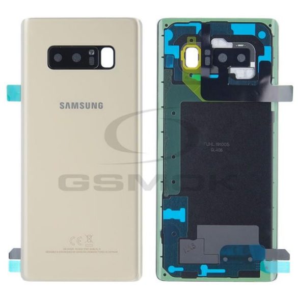 Akumulátor fedél SAMSUNG N950 Galaxy Note 8 Arany GH82-14979D Eredeti szervízcsomag