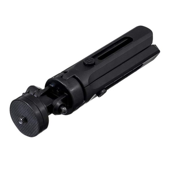 Mini Állvány telefon tartó szerelhető szelfi bot kamera GoPro tartó fekete
