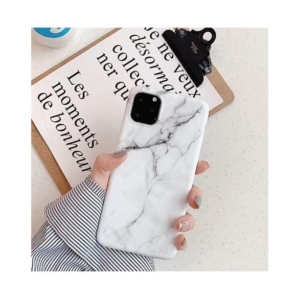 Wozinsky Marble TPU tok Xiaomi redmi 10X 4G / Xiaomi redmi Note 9 rózsaszín telefontok