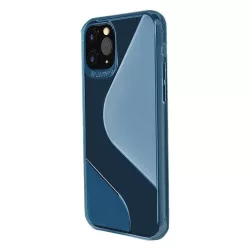   S-tok rugalmas borítóval TPU tok Huawei P smart 2020 kék telefontok