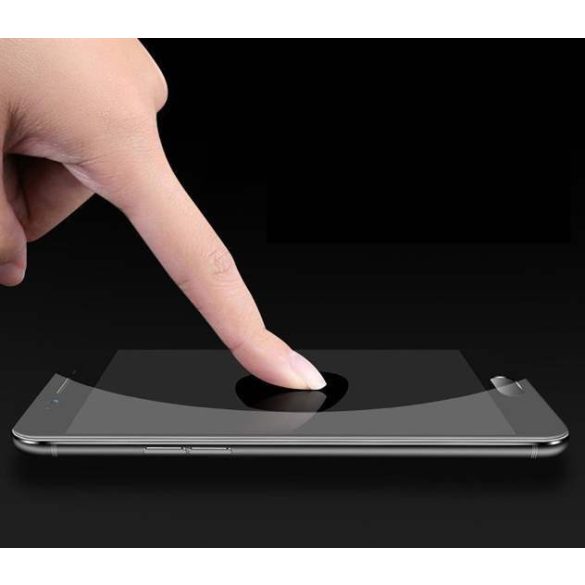 Wozinsky Full tok Flexi Nano üveg hybrid képernyővédő fólia kerettel Huawei Y5p fekete üvegfólia