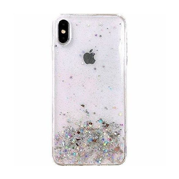 Wozinsky Star Glitter Shining tok Samsung Galaxy A31 átlátszó telefontok