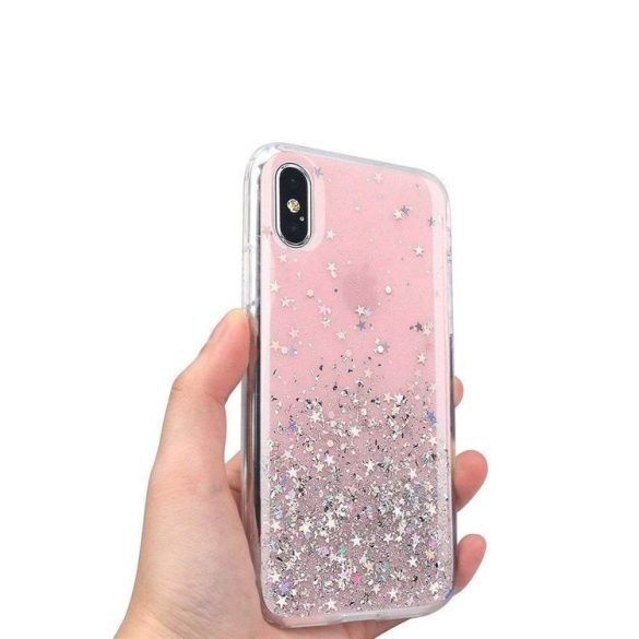 Wozinsky Star Glitter Shining tok Samsung Galaxy A31 átlátszó telefontok