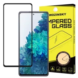   Wozinsky 9H edzett üveg Samsung Galaxy S20 FE 5G fekete kerettel