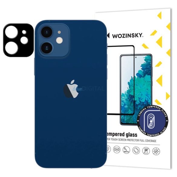 Wozinsky 9H edzett üveg kamera védő iPhone 12