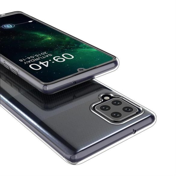 Ultra Clear 0.5mm tok Gel TPU tok Samsung Galaxy A12 / Galaxy M12 átlátszó