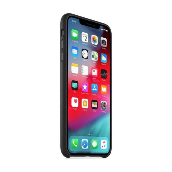 ECO bőr tok iPhone 12 mini fekete