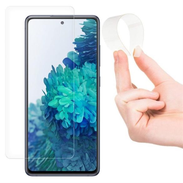 Wozinsky Nano Flexi Glass hybrid képernyővédő fólia edzett üveg tempered glass Samsung Galaxy A72 üvegfólia
