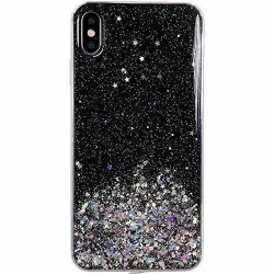   Wozinsky Star csillámos Shining tok Samsung Galaxy A42 5G fekete