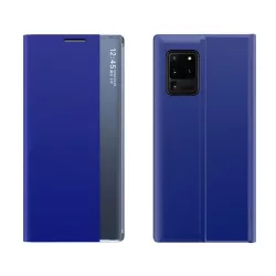   New Sleep Case flipes kihajtható telefontok Samsung Galaxy A02s EU kék