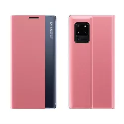   New Sleep Case flipes kihajtható telefontok Samsung Galaxy A02s EU rózsaszín