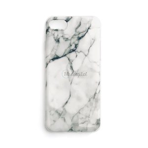 Wozinsky Marble TPU telefontok Samsung Galaxy A12 - fehér