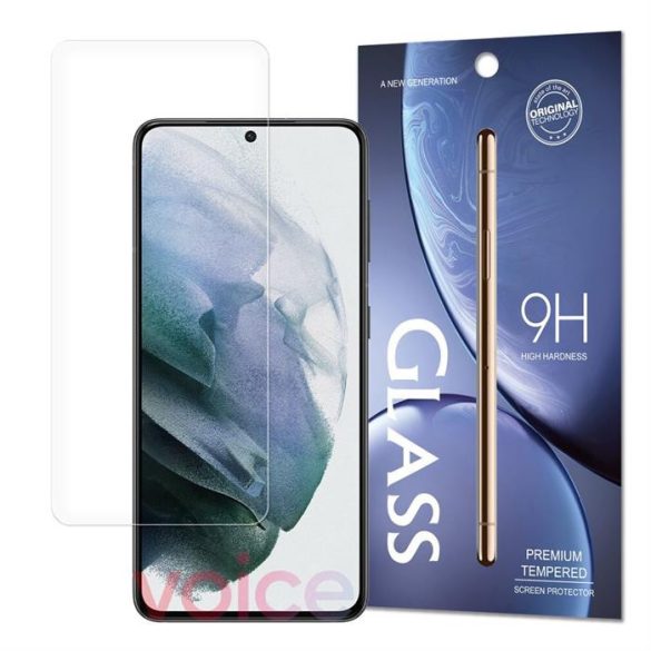 edzett üveg tempered glass 9H képernyővédő fólia Samsung Galaxy S21 + 5G (S21 Plus 5G) üvegfólia