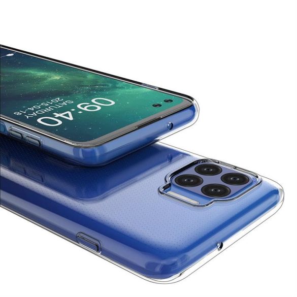 Ultra Clear 0.5mm tok Gel TPU telefontok Motorola Moto G 5G Plus átlátszó