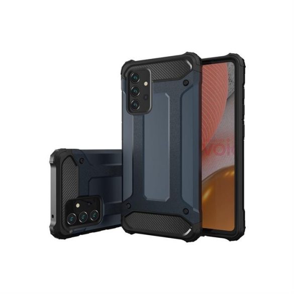 hybrid Armor tok Kemény tok Samsung Galaxy A72 4G ezüst