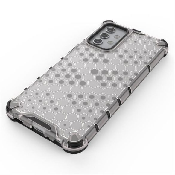 Honeycomb tok páncél telefontok TPU Bumper Samsung Galaxy A32 5G piros