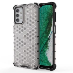 Honeycomb tok páncél telefontok TPU Bumper Samsung Galaxy A32 5G átlátszó