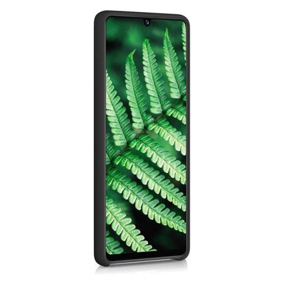 Szilikon tok lágy rugalmas szilikon tok Samsung Galaxy A42 5G fekete