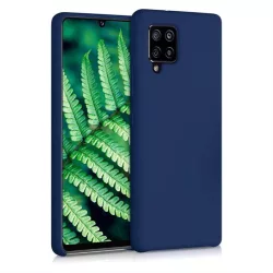   Szilikon tok lágy rugalmas szilikon tok Samsung Galaxy A42 5G kék