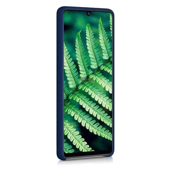 Szilikon tok lágy rugalmas szilikon tok Samsung Galaxy A42 5G kék