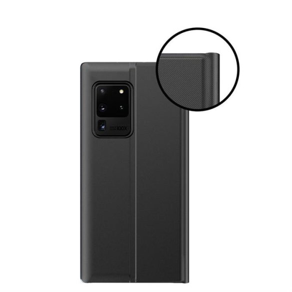New Sleep Case flipes kihajtható telefontok Samsung Galaxy A52 5G / A52 4G fekete