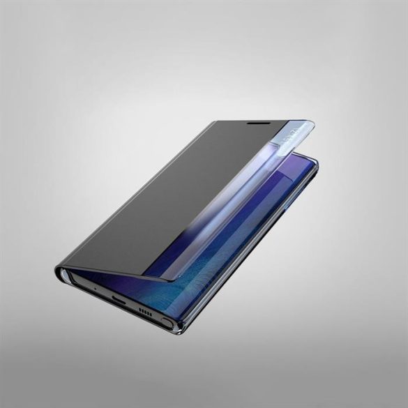 New Sleep Case flipes kihajtható telefontok Samsung Galaxy A72 4G fekete
