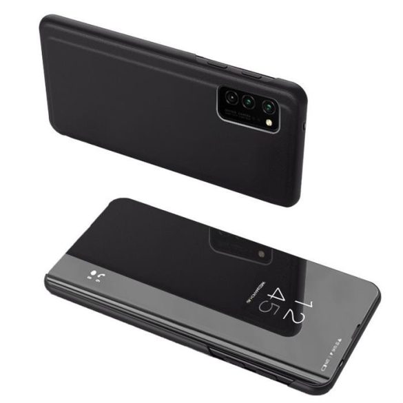 Clear View tok Samsung Galaxy A72 4G fekete